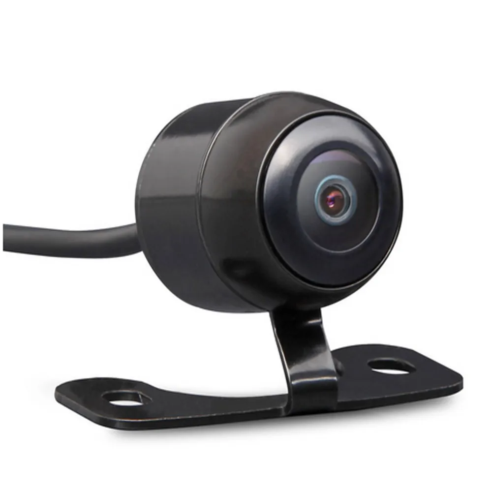 Camecho, Автомобильная камера заднего вида, универсальная, 4 светодиодный, ночное видение, дублирующая для парковки заднего вида, водонепроницаемая, 170, широкоугольный, HD, цветное изображение