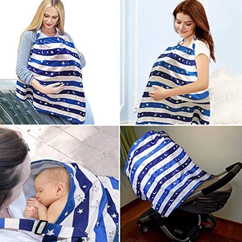 

Baby Blanket Blanket Moms & Maternity Breastfeeding Cover 4 Styles Cover Nursing Cotton Mum Breastfeeding Blanket Babies & Kids
