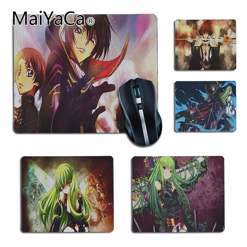 

MaiYaCa Custom Skin Code Geass Comfort small Mouse Mat Gaming Mouse pad Size for 25X29cm 18x22cm Gaming Mousepads