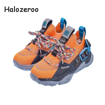 

Autumn 2019 Kids Sport Sneakers Baby Girls Mesh Casual Sneakers Children Soft Chunky Sneakers Boys Black Brand Shoes Trainers