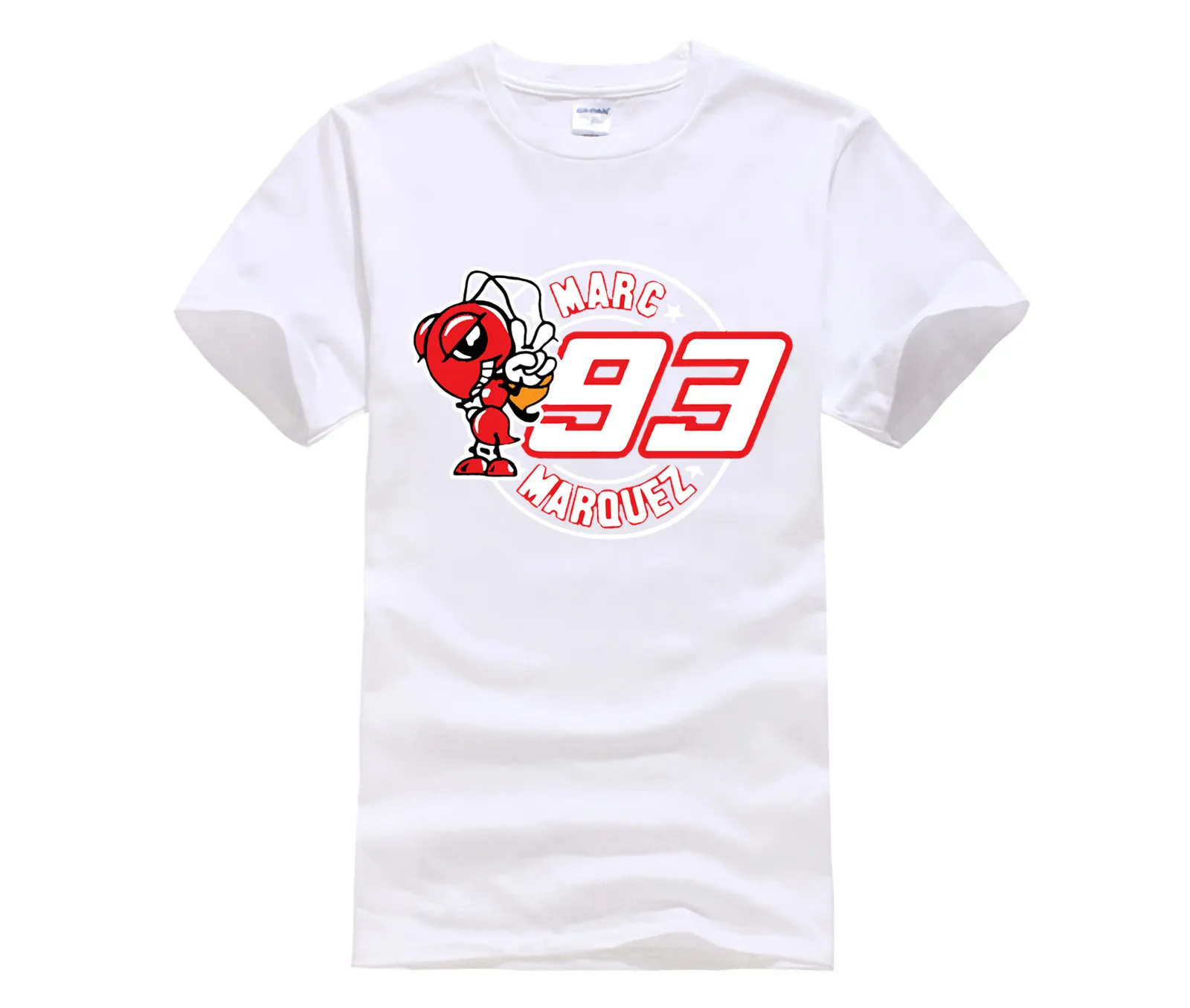 

Marc Marquez Bikers Racing Sports Streetwear Bike Riders Motor Mens Tee T shirt