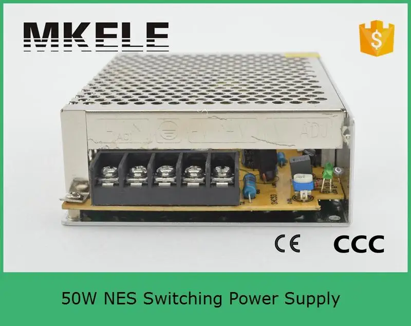 

2016 Wide Input Range 50w Nes-50-24 2.2a 24v LED Driver Switching Power Supply converter transformer Adapter for LED Strip light