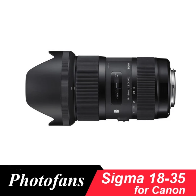 Объектив Sigma 18-35 для canon мм f/1 8 DC HSM Art объектив 700D 750D 760D 800D 60D 70D 80D 7D T5i T3i | Электроника