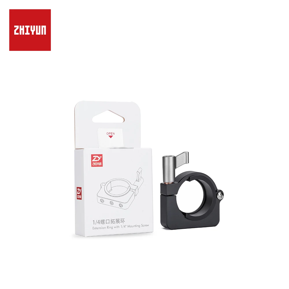 ZHIYUN официальное Удлинительное Кольцо с тремя 1/4 дюймовыми винтовыми отверстиями для Zhiyun Crane Plus V2 Crane-M Smooth 3 Handheld Gimbal