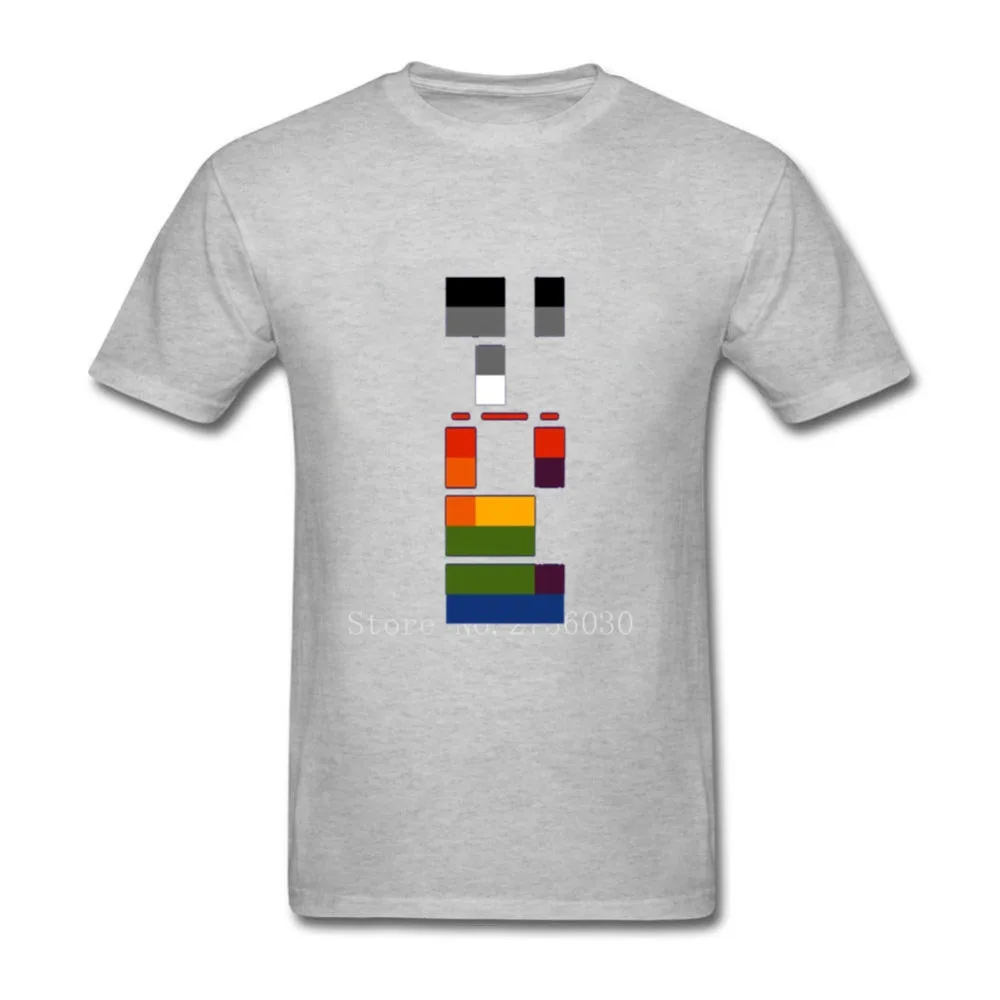 Coldplay X &amp Y Для мужчин футболки Блузка Camiseta Высокое качество короткий рукав tshirs