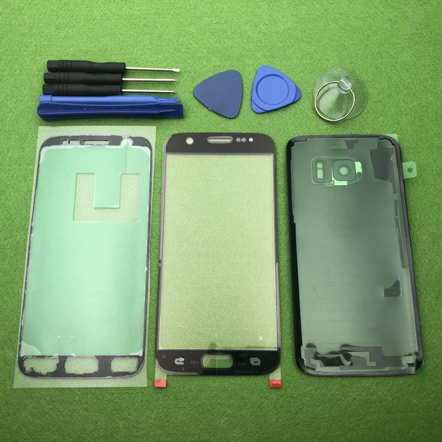 Оригинальный стеклянный объектив для Samsung Galaxy S7 G930 Edge G935F задняя крышка