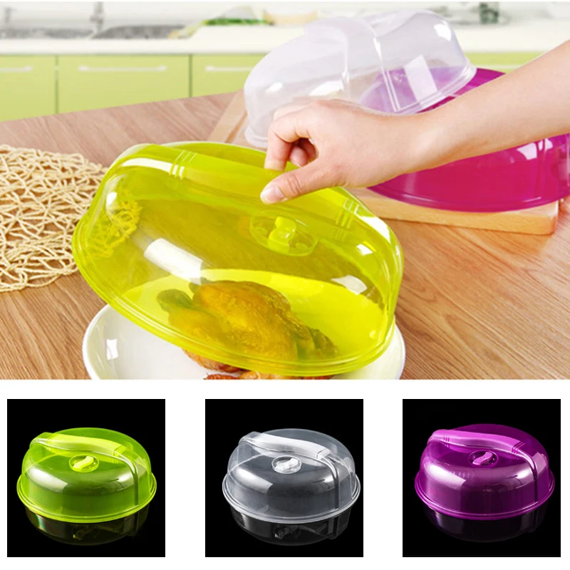 

Fridge Plate Cover PP Preservation Creative Microwave Heating Lid Dining Useful Microwave Plate Covers Drop Shipping