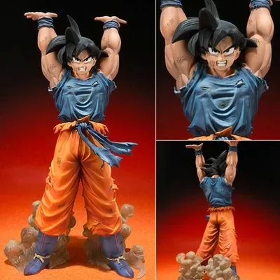 Экшн фигурка Dragon Ball Z resuration F Super Saiyan Son Gokou ПВХ 14 см|model toy|dragon balldragon ball z |