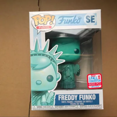 Funko pop Статуя Свободы Нью Йорк Ограниченная серия FREDDY FUNKO Виниловая фигурка