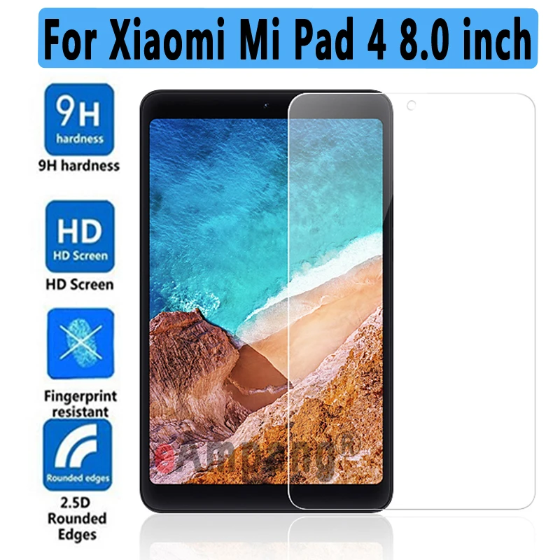 Высококачественное закаленное стекло 9H HD для Xiaomi Mi Pad4 8,0/4 Plus 10,1 Защитная пленка для экрана для Xiaomi Mi Pad 4 Plus стеклянная пленка