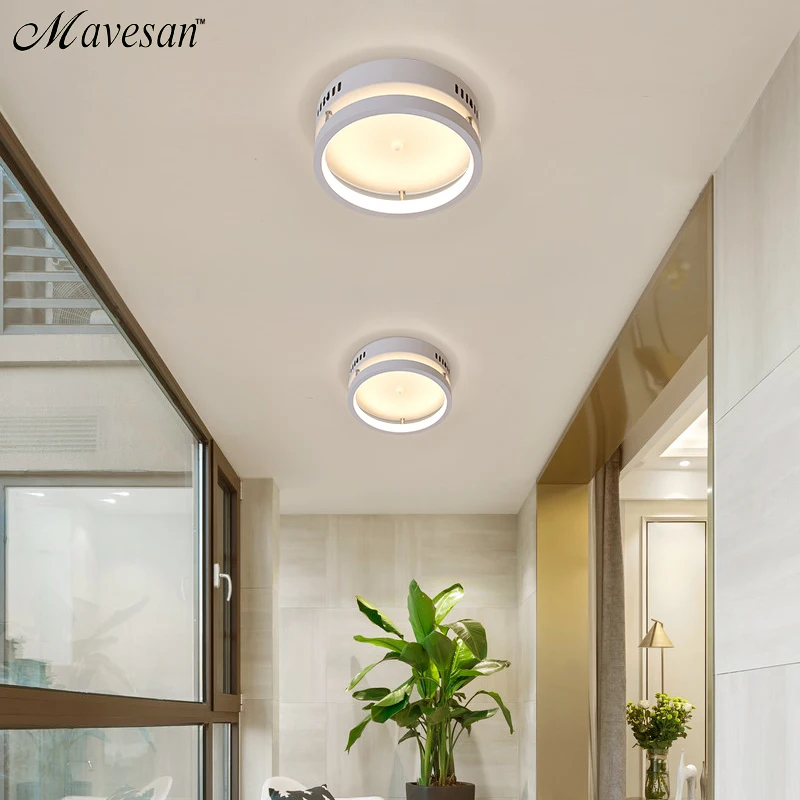 

Black/White Modern Foyer Led Chandelier Aluminum LED Chandelier Lighting For Bedroom Study room living room Lighting Fixtures
