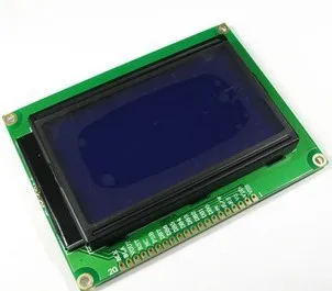 Glyduino ЖК-дисплей 12864 Дисплей модуль Синий Экран с Подсветка 5 В ST7920 параллельно Порты и разъёмы ЖК-дисплей Дисплей для Arduino