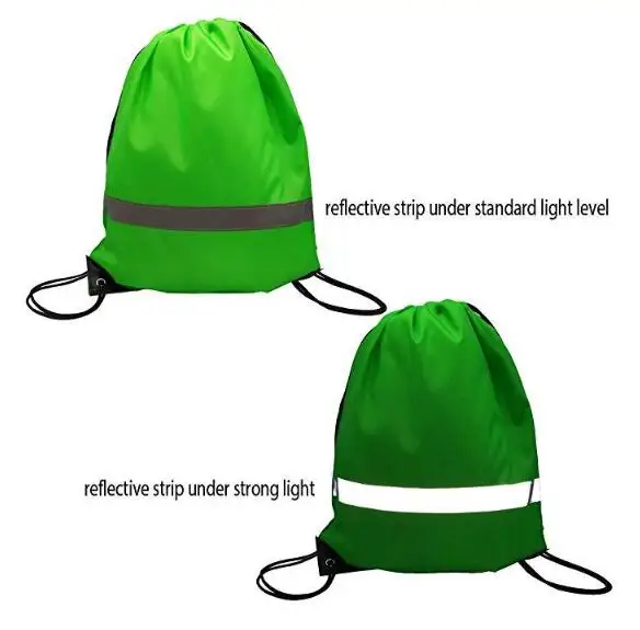 Защитный рюкзак на шнурке Leeshow сумка Hi Viz можно изготовить ваш логотип|Мешки с