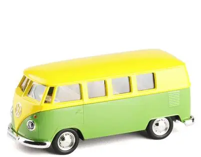 

Boxed alloy car models bus scrub dull car model toys