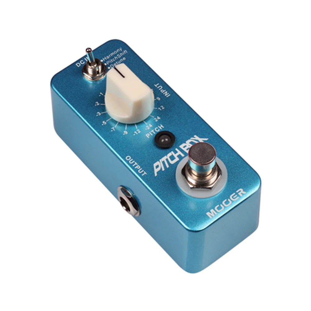 Mooer шаг Box педаль эффектов Микро Мини Гармония Плавное изменение высоты тона Detune 3