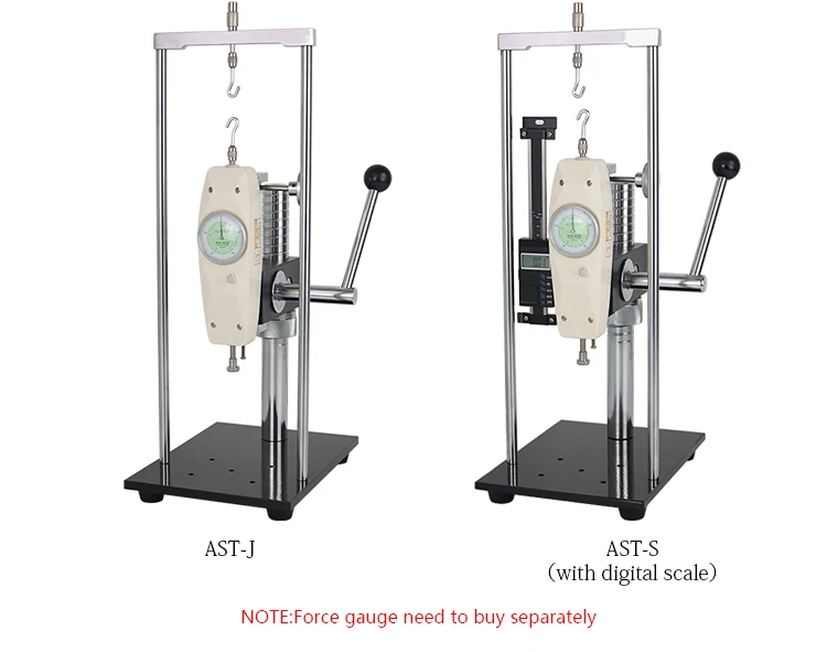 AST-J ручной испытательный стенд foece gauge испытательная подставка деревянная чехол без Цифровой Динамометр