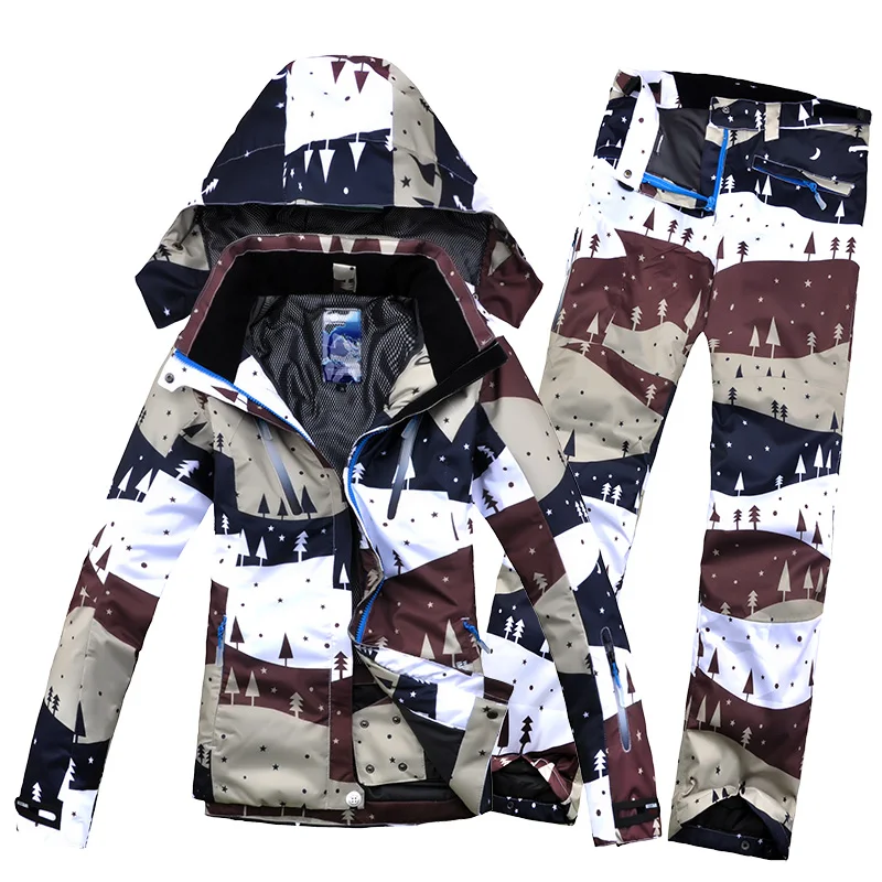 Chaqueta de esquí de invierno esquí trajes para las mujeres snowboard trajes mujer nieve para esquís de Femme esqui Chaqueta de esquí de invierno esquí trajes para las mujeres snowboard trajes mujer nieve para esquís de Femme esqui