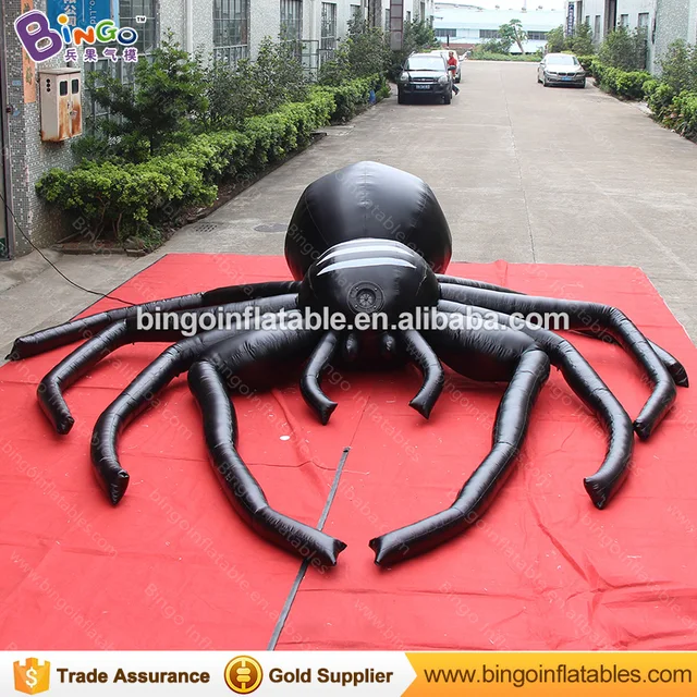 Decorative 5m Giant Inflatable Spider Model For Party Hot Decorative 5m Giant Inflatable Spider Model For Party Hot Up Black