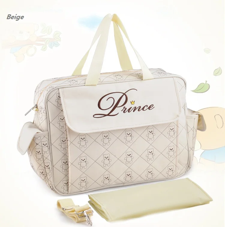 Waterproof baby diaper bags designer nappy bags for mom bolsa
