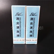 10 шт./лот BL противовоспалительное чистящей жидкости татуировки инструмент для 3D Перманентный макияж бровей Губы подводка для глаз 10 мл/бутылки