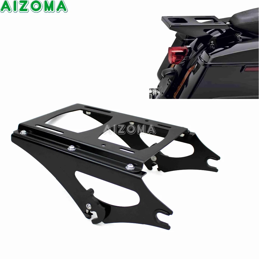 

Motorcycle Black Detachable Tour-Pak Rack For Harley Touring Street Electra Glide FLHT FLHTC FLHR FLHTK 2009-2013 Luggage Rack