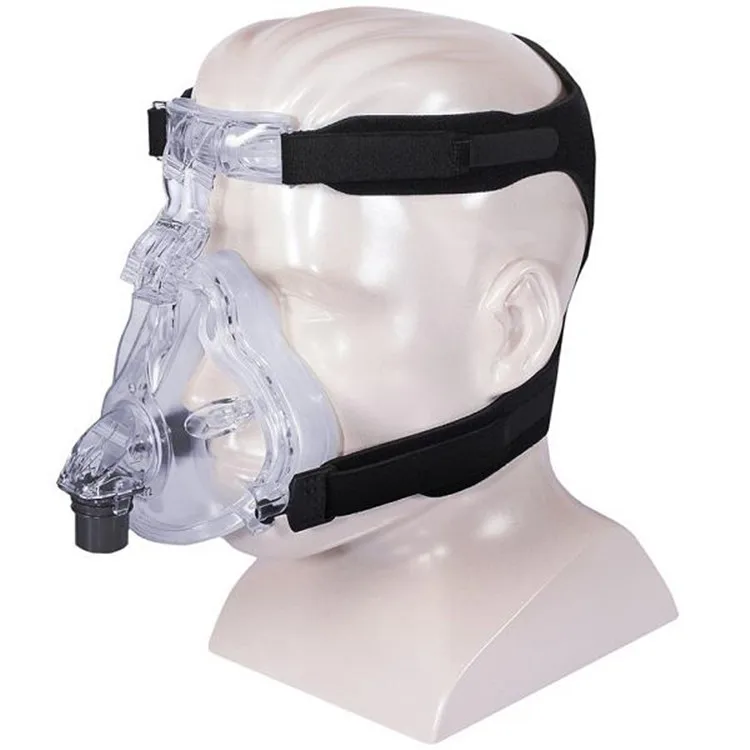 FOR ventilator mask ComfortFull 2 white silicone full face nose and