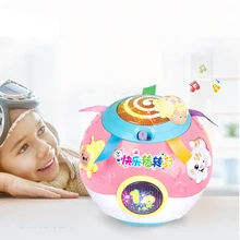 Детские игрушки, поворотный мяч, музыкальные игрушки, 13-24 месяцев, электронные музыкальные инструменты, игрушки для мяча, Мягкие развивающие игрушки для детей