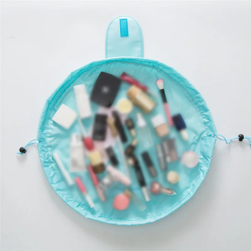 Women Drawstring Travel Cosmetic Bag Makeup Bag Organizer Make Cosmetic bag Case Storage Pouch Toiletry Beauty Kit Box Women Drawstring Travel Cosmetic Bag Makeup Bag Organizer Make Cosmetic bag Case Storage Pouch Toiletry Beauty Kit Box