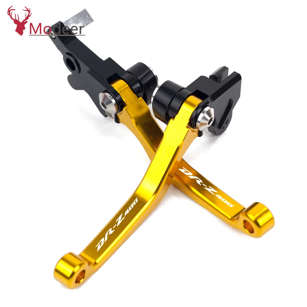 For Suzuki DRZ400 DR-Z DRZ 400 2000-2012 2013 Motorcycle CNC Pivot Brake Clutch Lever Dirt Bike Motocross