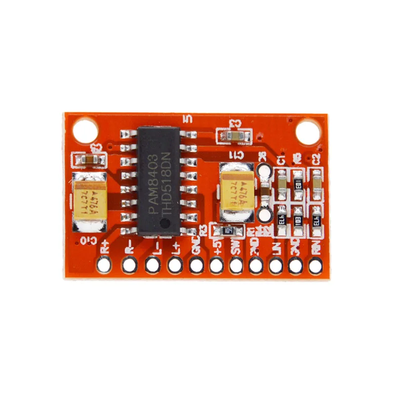 

3W*2 Mini Digital Power Audio Amplifier Board DIY Stereo USB DC 5V Power Supply PAM8403 for Arduino