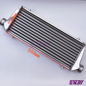 

550*230*65mm Universal Turbo Intercooler bar&plate OD=2.5" Front Mount intercooler