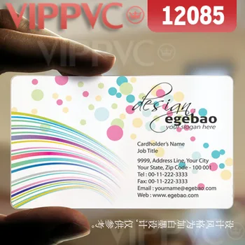 

12085 makeup artist business cards - matte faces transparent card thin 0.36mm