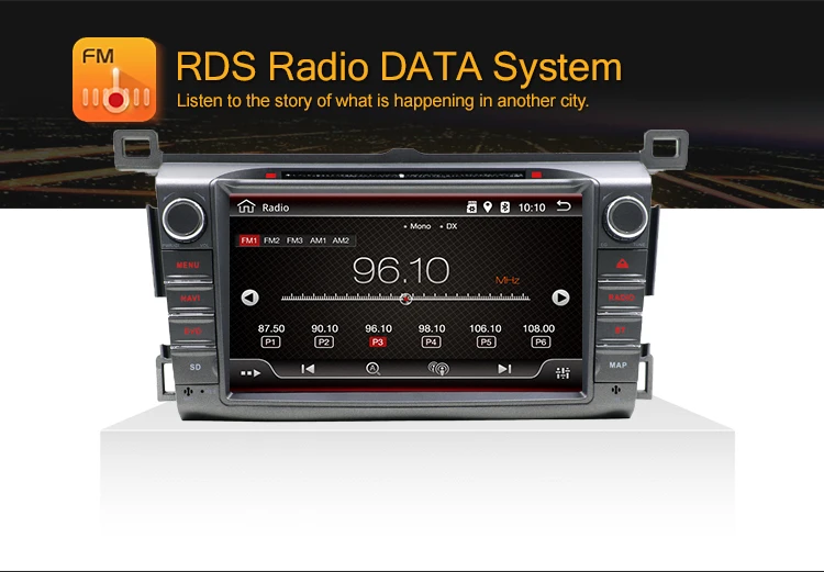 Best Android 7.1 Car DVD Player GPS Navi for 2013 2014 2015 DVD PLAYER Multimedia Navigation RADIO Stereo Audio Video with BT Wifi 2