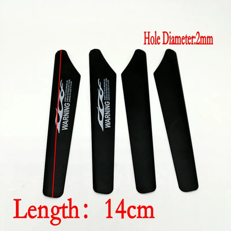 

4 шт. = 2 А + 2B Syma S032G S032 S32 главные лопасти пропеллеры 14 см R/C Вертолет Rc запасные части Аксессуары