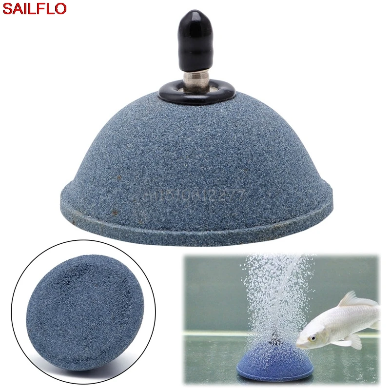 6cm Aquarium Air Bubble Stone Aerator Fish Tank Pump Hydroponic Oxygen