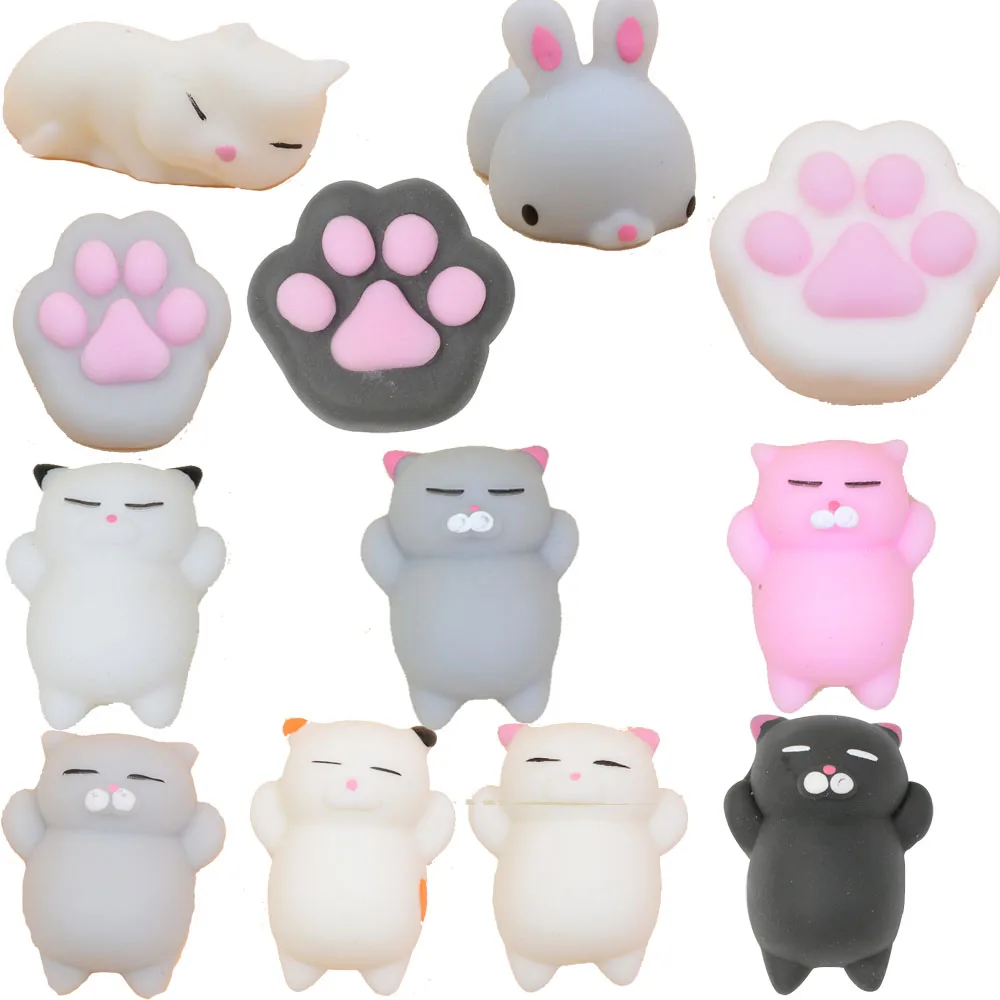 

Kawaii Small Cute 3D Squishy Toys Kids Stress Reliever for IPhone Children Soft Emoji Squishy Slow Rising Squish Squeeze Healing