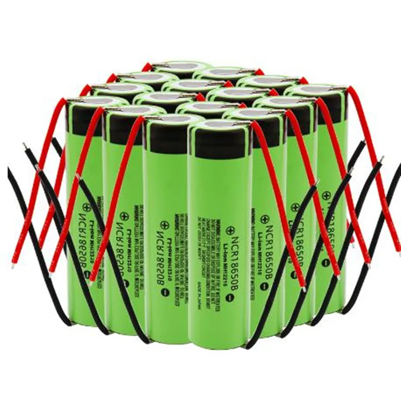 4-20 шт NCR18650B 3,7 V 3400 MAH 18650 перезаряжаемый литиевый аккумулятор для Panasonic Фонарь Батареи+ fios DIY