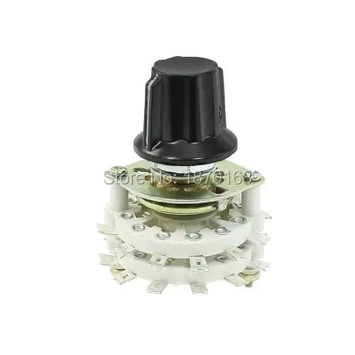 

Knob plastik 2P5T 2 Poles 5 posisi Band Channel Rotary Switch