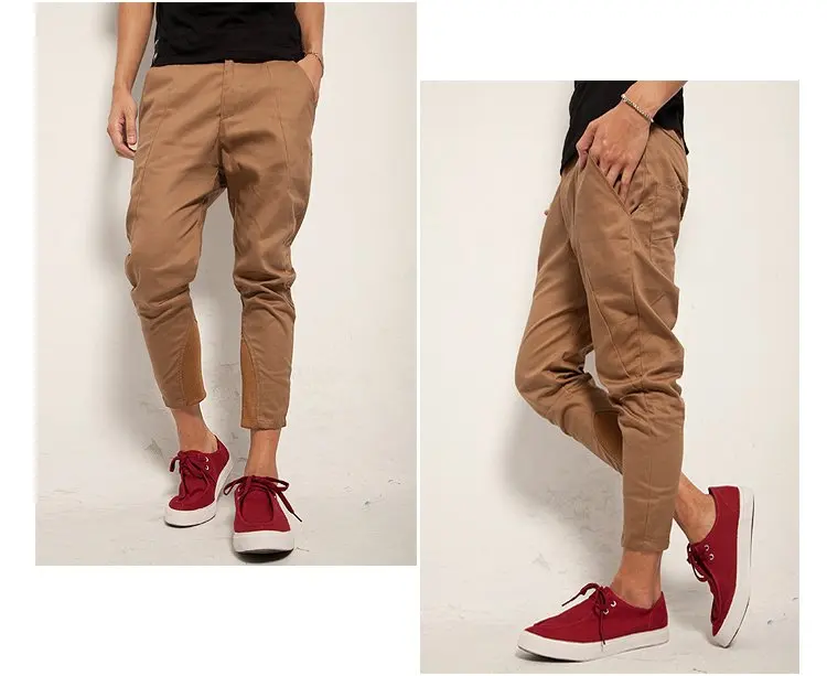 mens khaki capri pants