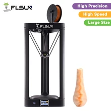 2018 Update High Speed FLSUN-QQ Large Printing area 260mmx370mm 3D Printer Metal Frame Touch Screen Wifi
