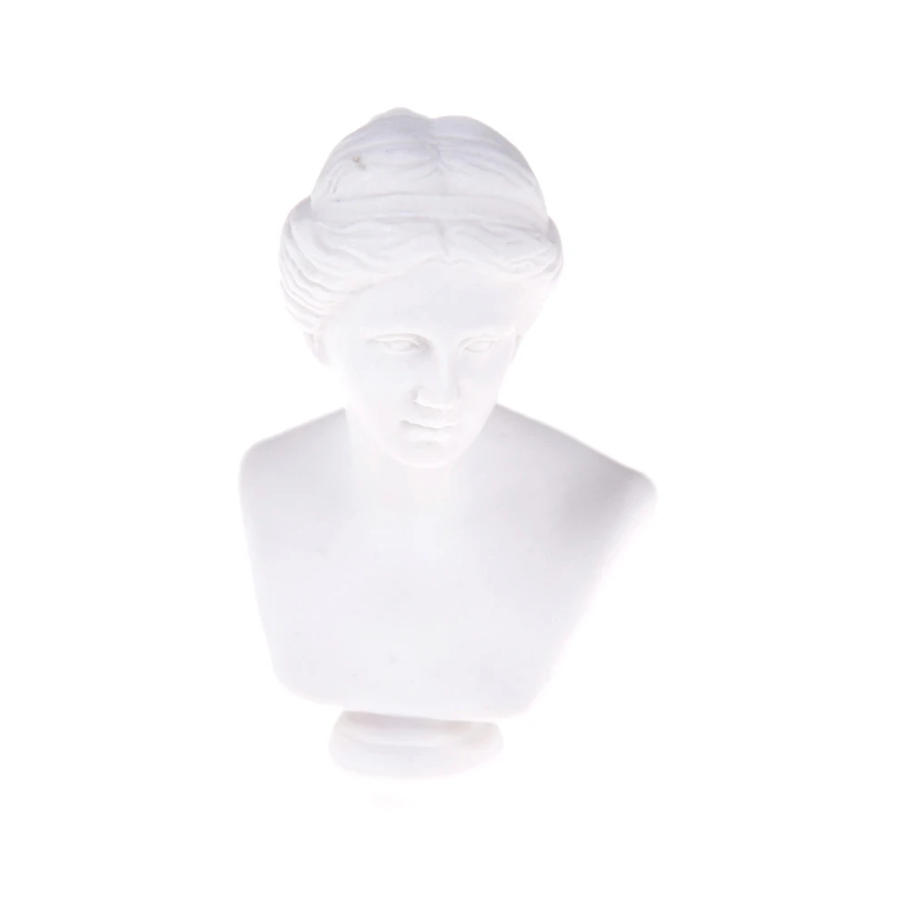 

7cm Mini Venus Statue For Miniature Dollhouse Accessories Home Decor Exquisite Workmanship 1:12 White