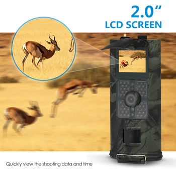 

3g hunting camera hc700g 16mp infrared nigh vision wildcameras photo traps time lapse hunter camera chasse foto surveillance cam