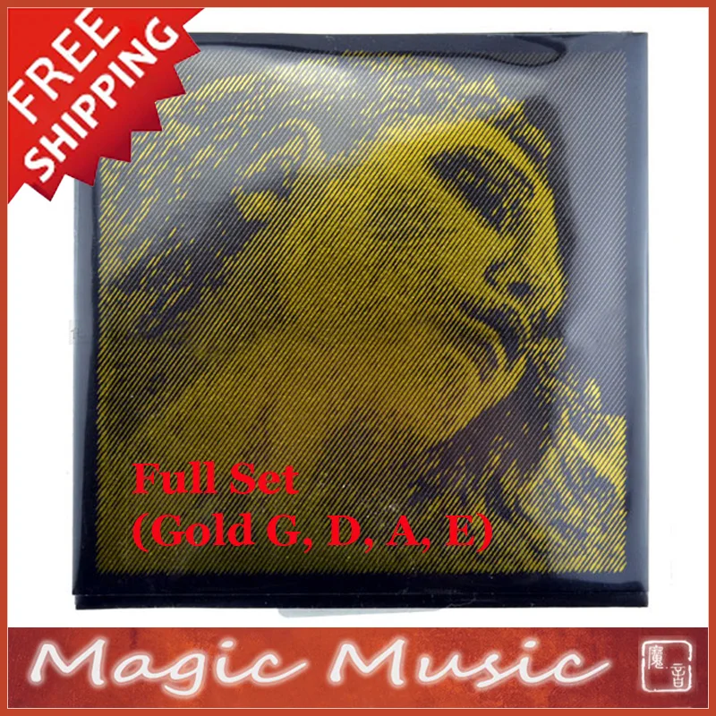 Free shipping! Pirastro Evah Pirazzi Gold Violin Strings Set Ball End 4