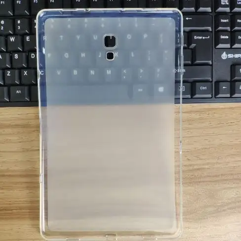 Чехол накладка для Samsung Galaxy Tab A мягкий чехол из ТПУ с силиканизированным рукавом