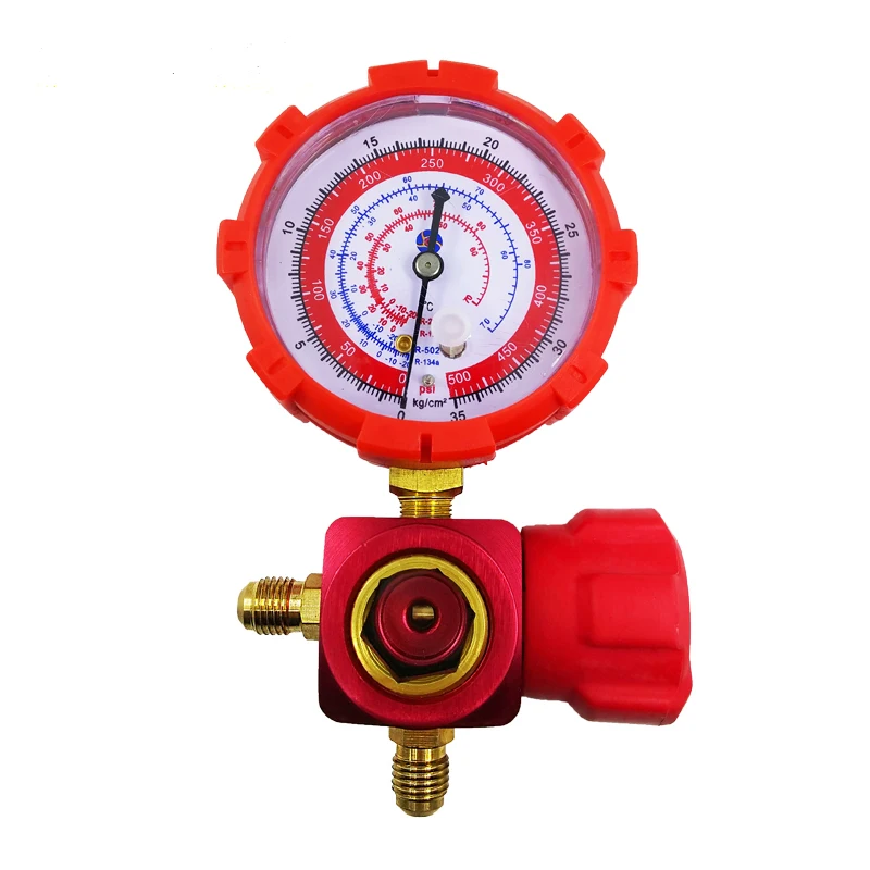 Refrigerant Pressure Gauge New Air Conditioner R12,R22,R502,R134A