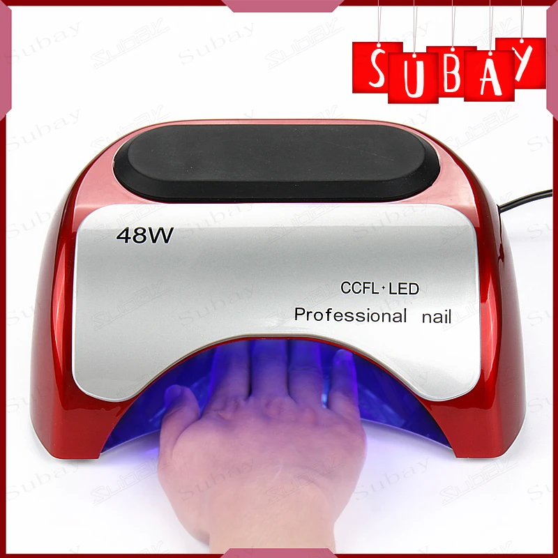 

Nail polish gel art tools Professional CCFL 48W LED UV Lamp Light 110-220V Nail Dryer with Automatic Induction Timer Setting