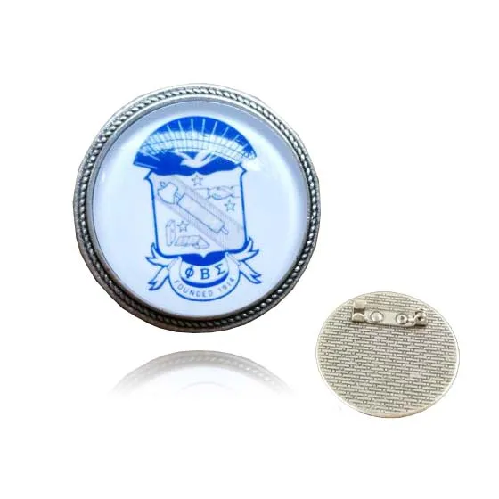 

Phi Beta Sigma divine Fraternity Shield Lapel Pin Brooch
