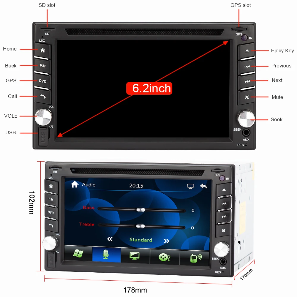 Top Eunavi Double 2 din universal Car DVD Radio Player GPS Navigation for nissan In dash Car PC Stereo Head Unit video+Bluetooth 3 Top Eunavi Double 2 din universal Car DVD Radio Player GPS Navigation for nissan In dash Car PC Stereo Head Unit video+Bluetooth 3