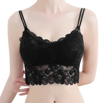 

2019 Fashion Women Bralette Bra Female Lace Strap Wrapped Chest Shirt Underwear Bras