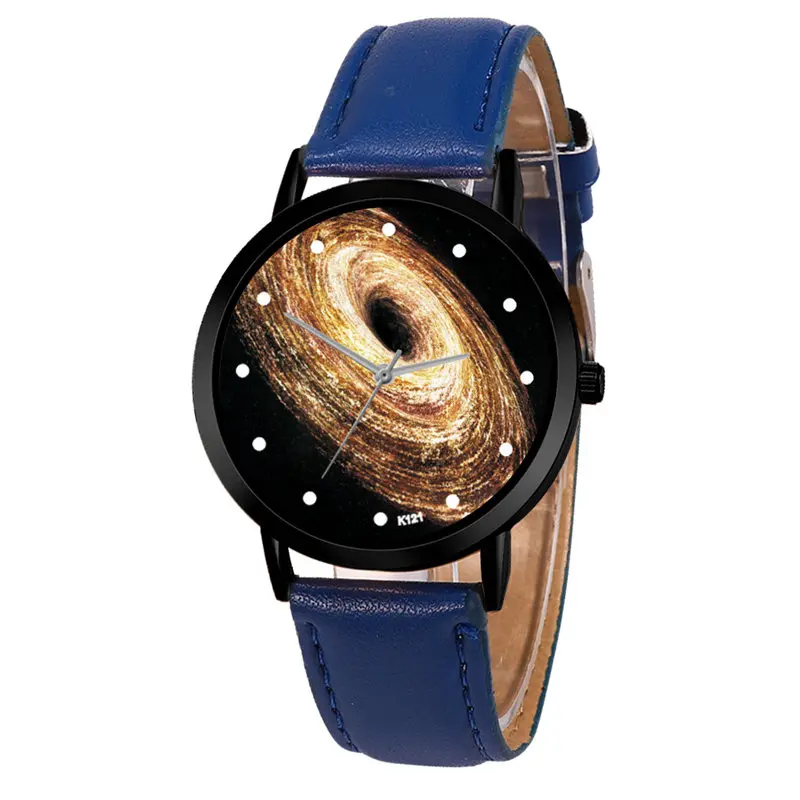 

Unique Solar System Watch Space Planets Astronomy Unisex Classy Casual Quartz Leather Strap Analog Watches Montre Femme